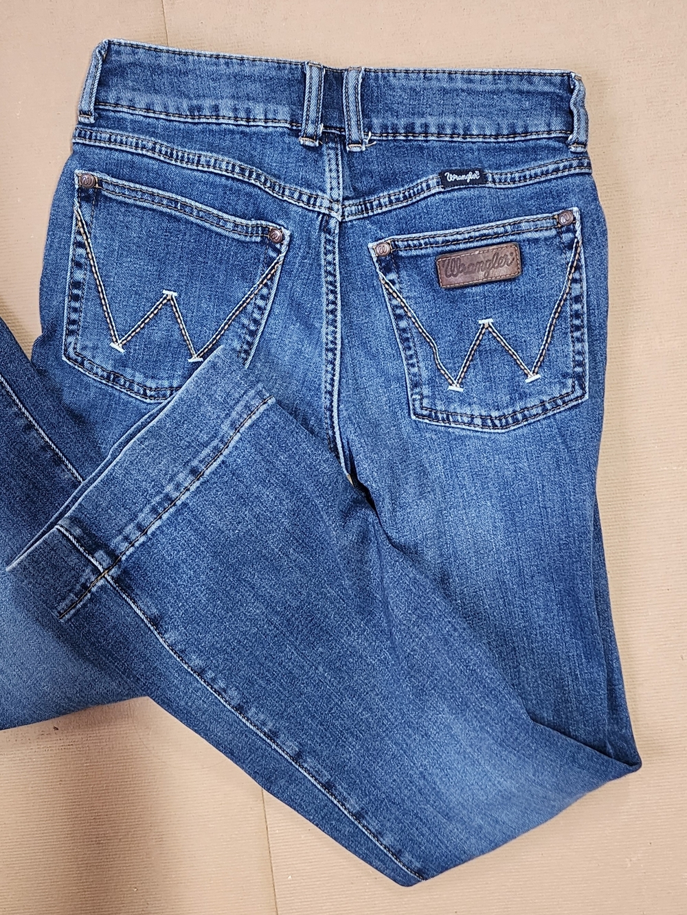 Wrangler Bootcut Women's Blue Denim Jeans Size 26/30